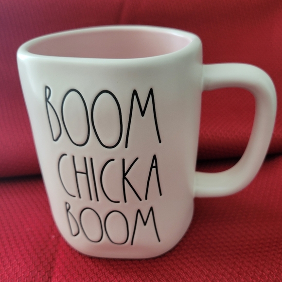 Rae Dunn Boom Chicka Boom Mug 16oz NEW - Picture 1 of 2